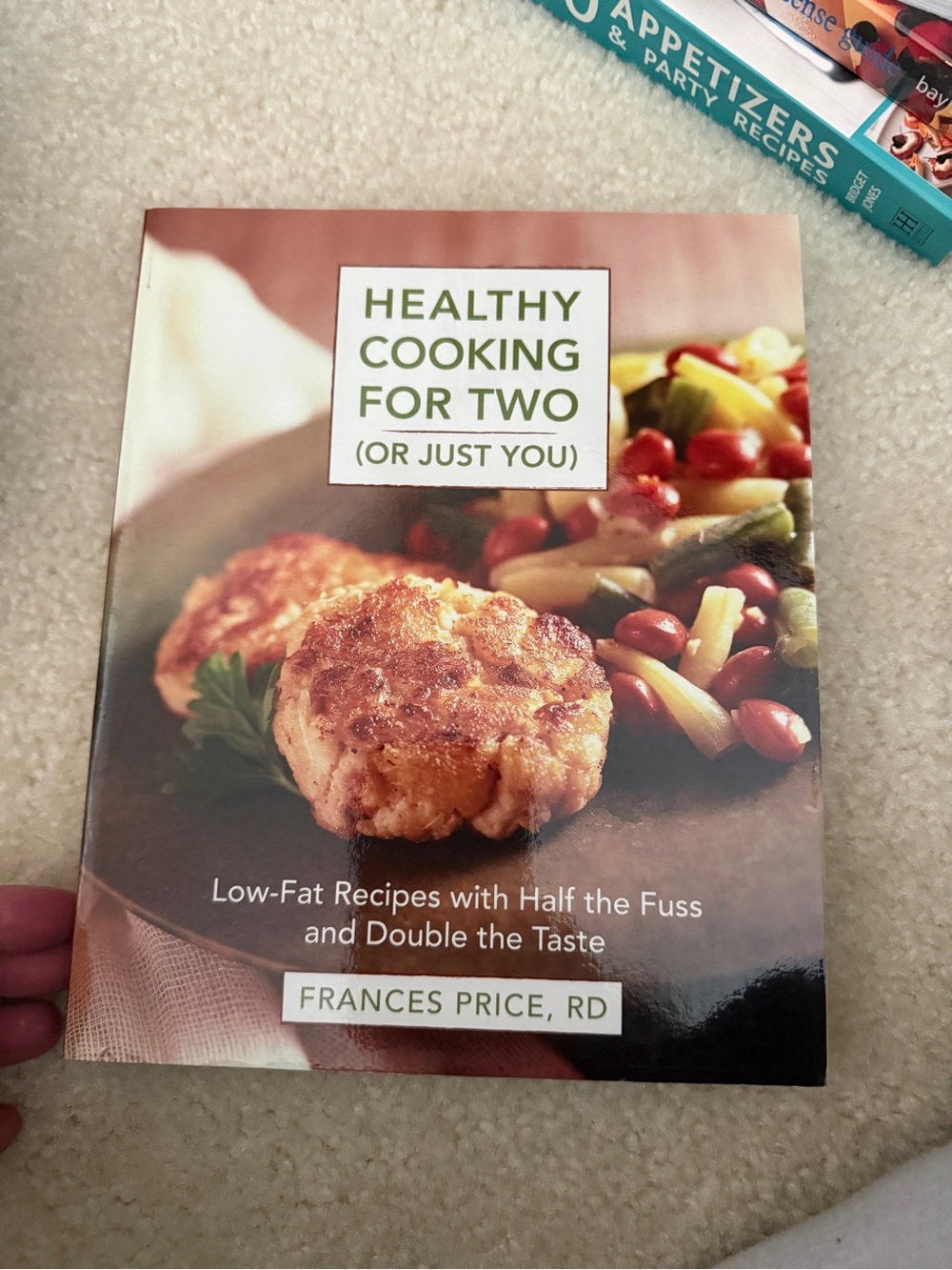 Healthy Cooking for Two (Or Just You) by Frances Price - Green Cover